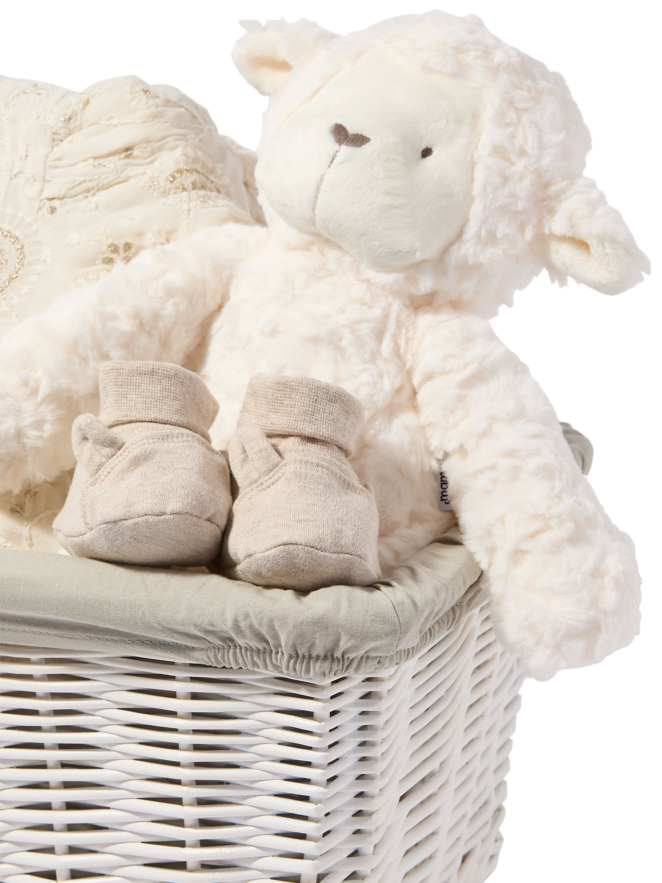 Baby Girl Gift Hamper - 3 Piece Set with Embroidered Dress  image number 3